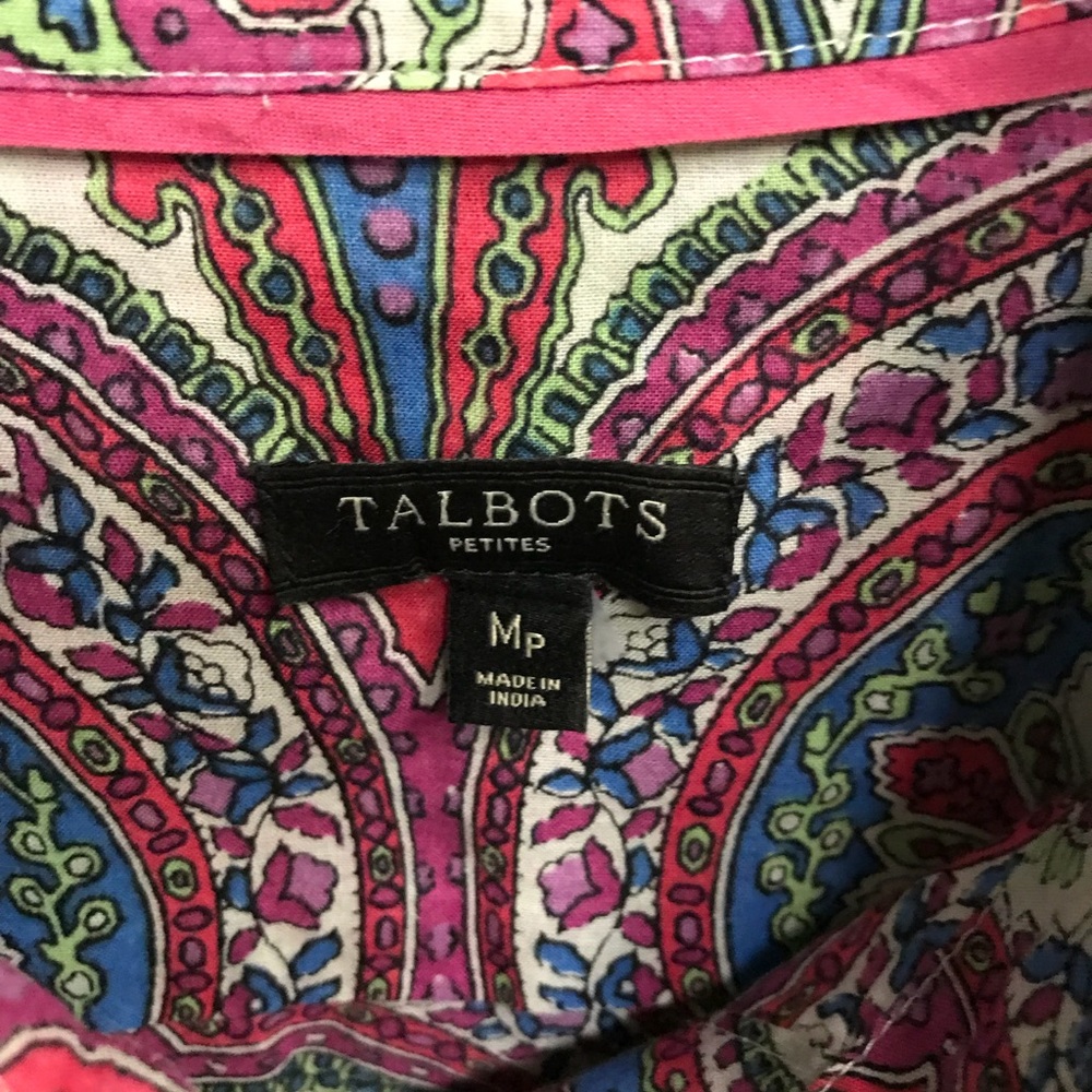 Talbot’s button down blouse - Picture 3 of 3